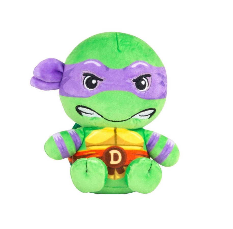 Merchandise - Tomy - Club Mocchi-Mocchi- Teenage Mutant Ninja Turtles™ Donatello Junior 15 cm - Teddybär & Kuscheltier - 0053941128661