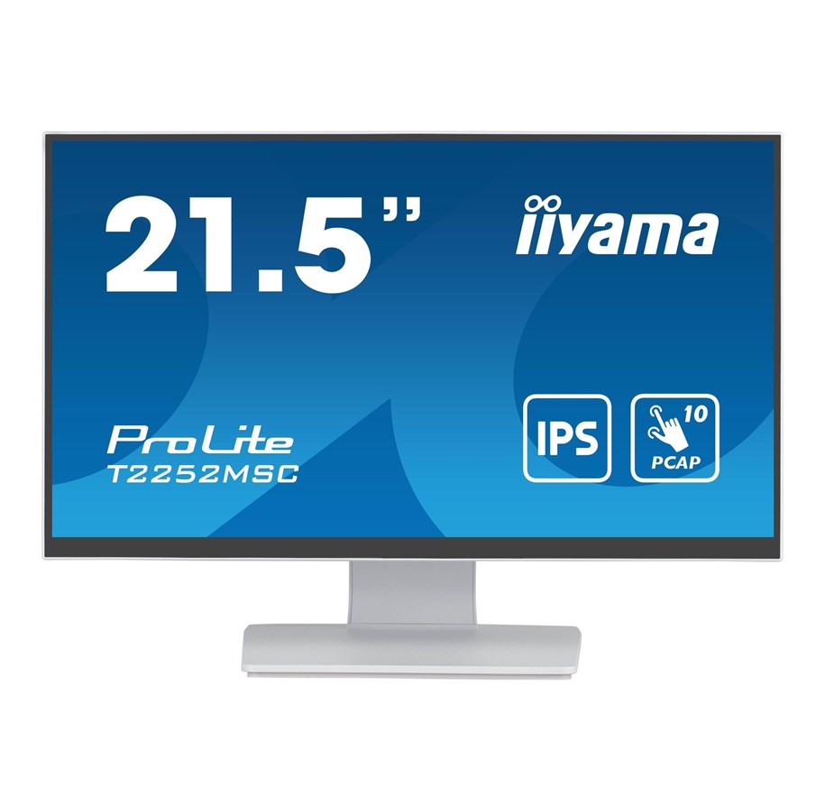 Monitor - 21" iiyama ProLite T2252MSC-W2 - 1920x1080 - 60Hz - IPS - T2252MSC-W2