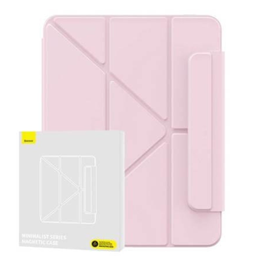 Tablets - Cover & Case - Baseus Magnetic Case  Minimalist for Pad Air4/Air5 10.9″/Pad Pro 11″ (baby pink) - P40112500411-01