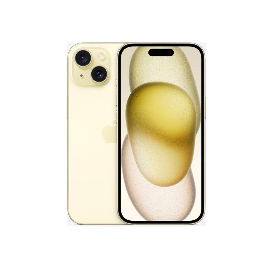 Handys & Smartphones - Apple iPhone 15 128GB - Yellow - MTP23QN/A