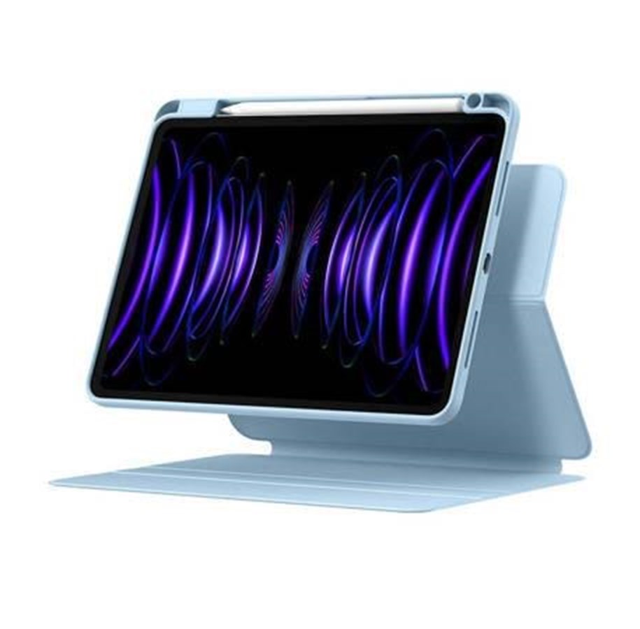 Tablets - Cover & Case - Baseus Minimalist Series IPad PRO 11"/Pad Air4/Air5 10.9" Magnetic protective case (blue) - ARJS040903