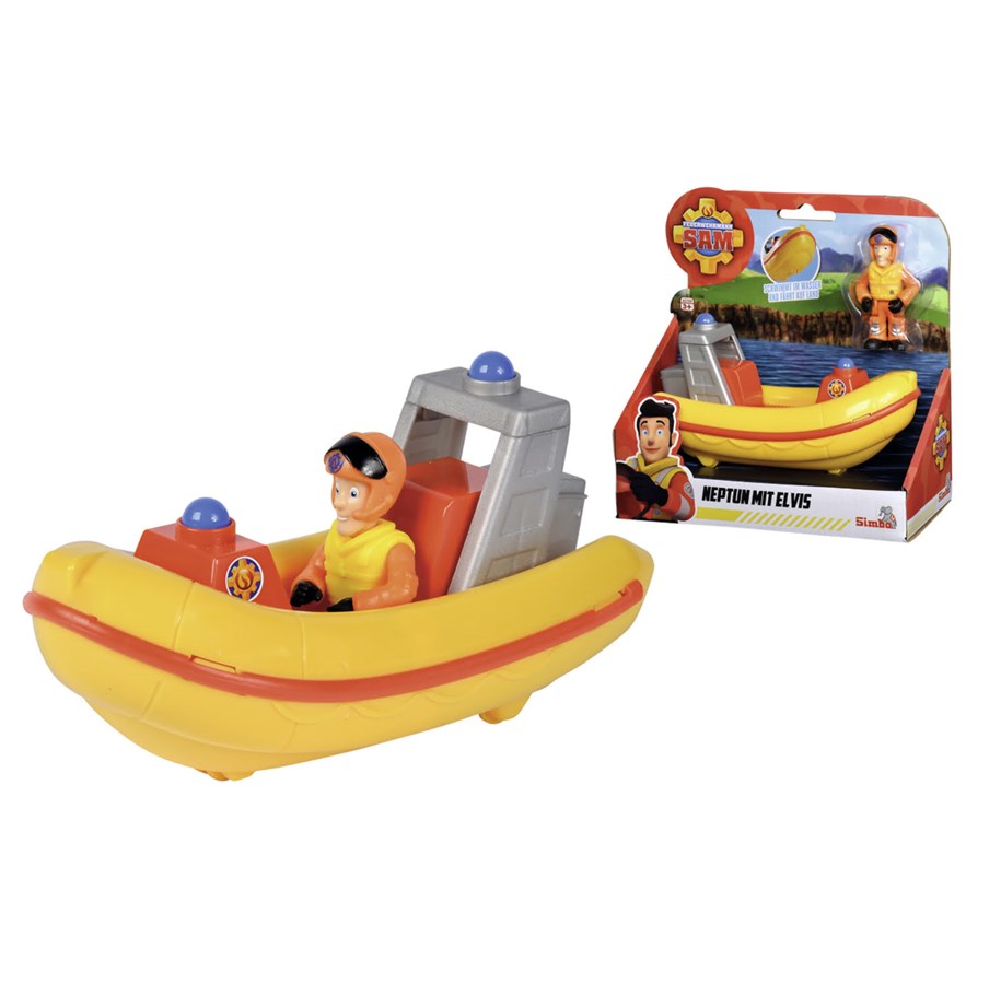Spielzeugauto - Brandmand Sam Sam Neptun with Evi LOVEvis Figurine - 109252584038