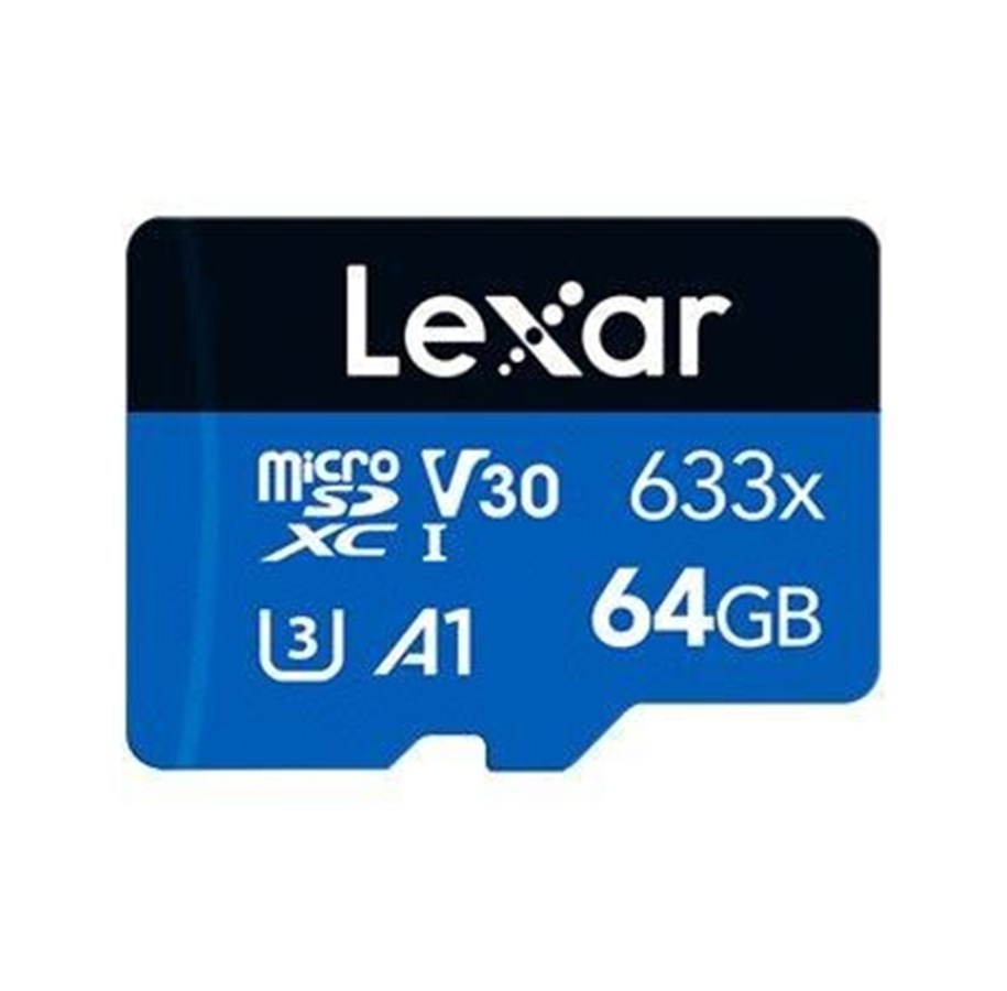 Speicherkarten - Lexar High Performance BLUE 633x microSD - 100MB/s - 64GB - LMS0633064G-BNNNG
