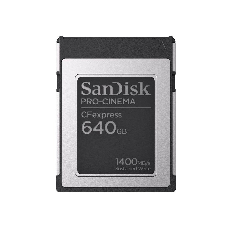 Speicherkarten - SANDISK PRO-CINEMA - CFexpress Type-B - 1700MB/s - 640GB - SDCFEC-640G-GN4NN