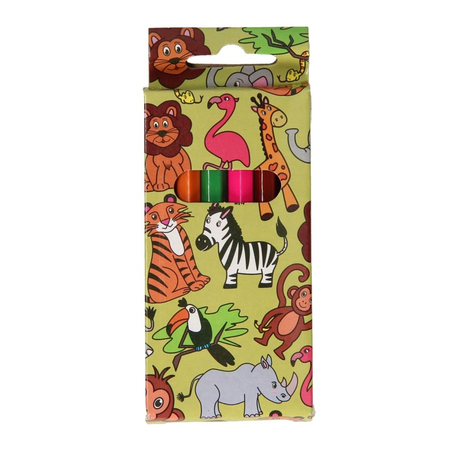 Kreativ-Spiele - LG-Imports Colored pencils Wild Animals 6 pcs. - 6069