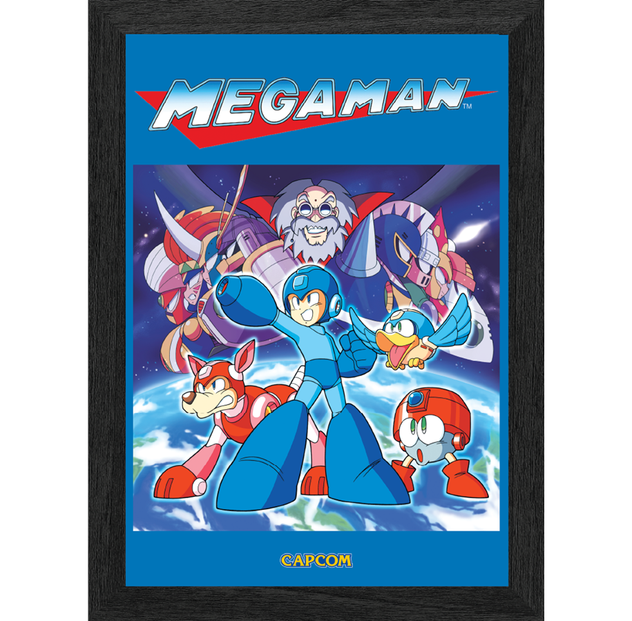 Merchandise - Pixel Frames - Plax Mega Man Mr X - Bild - 849172014619
