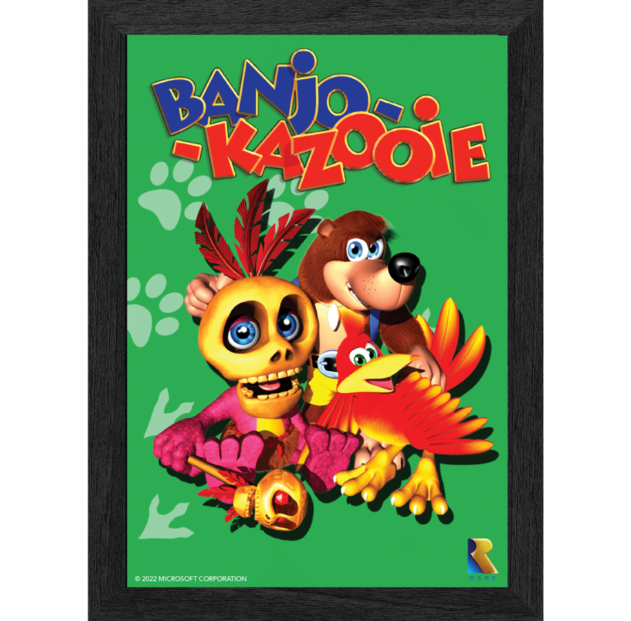 Merchandise - Pixel Frames - Plax Banjo-Kazooie - Bild - 849172014466