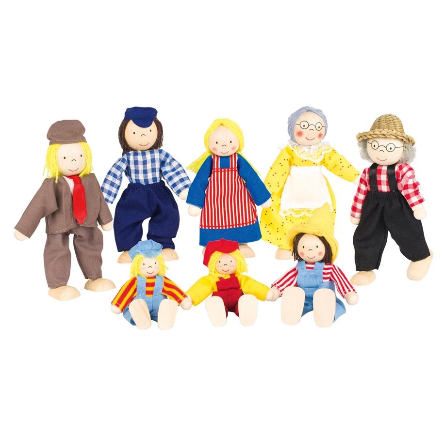 Holzspielzeug - Goki Farming family - SO 305