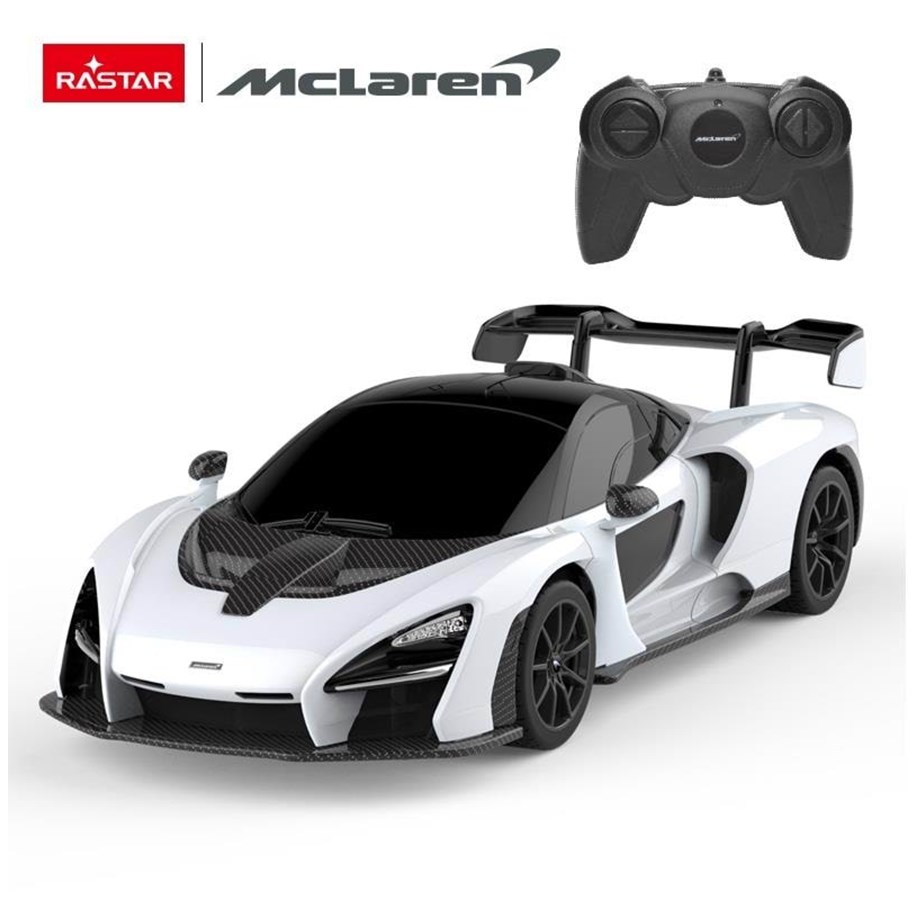 Ferngesteuert - RASTAR R/C 1:18 McLaren Senna White - 96300