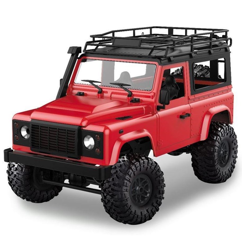 Ferngesteuert - JJRC Land Rover Regular RC Vehicle - Red - JJMN-90