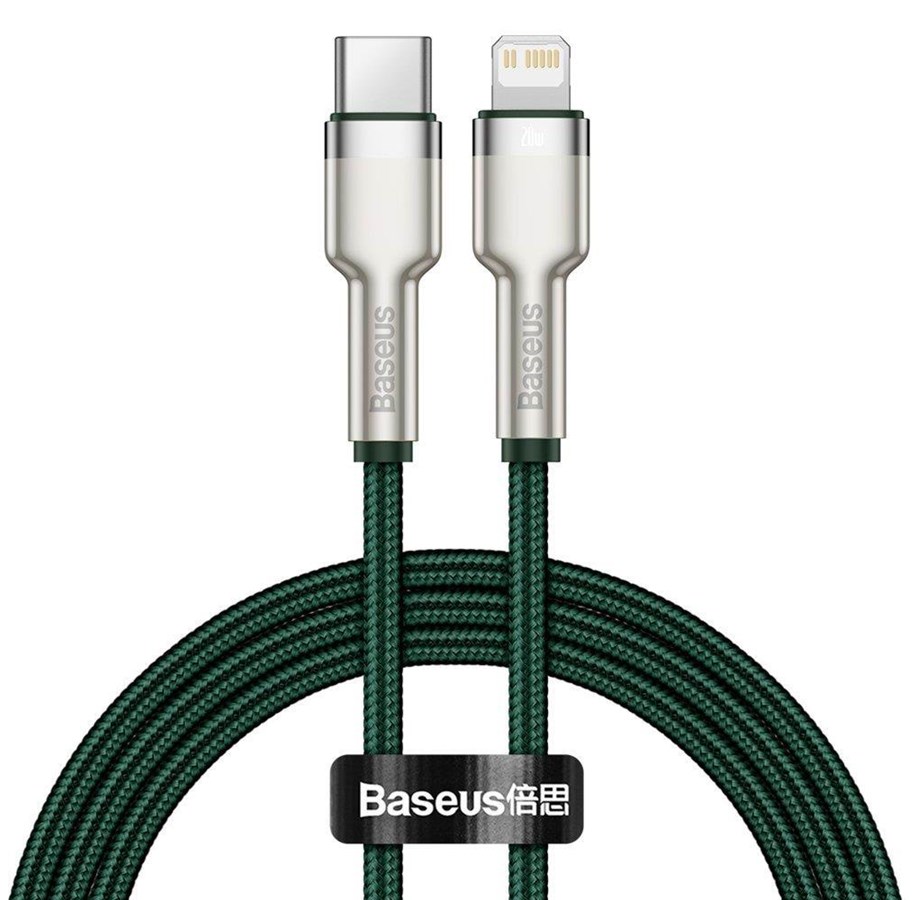 USB Kabel - Baseus USB-C cable for Lightning 2m (green) - CATLJK-B06