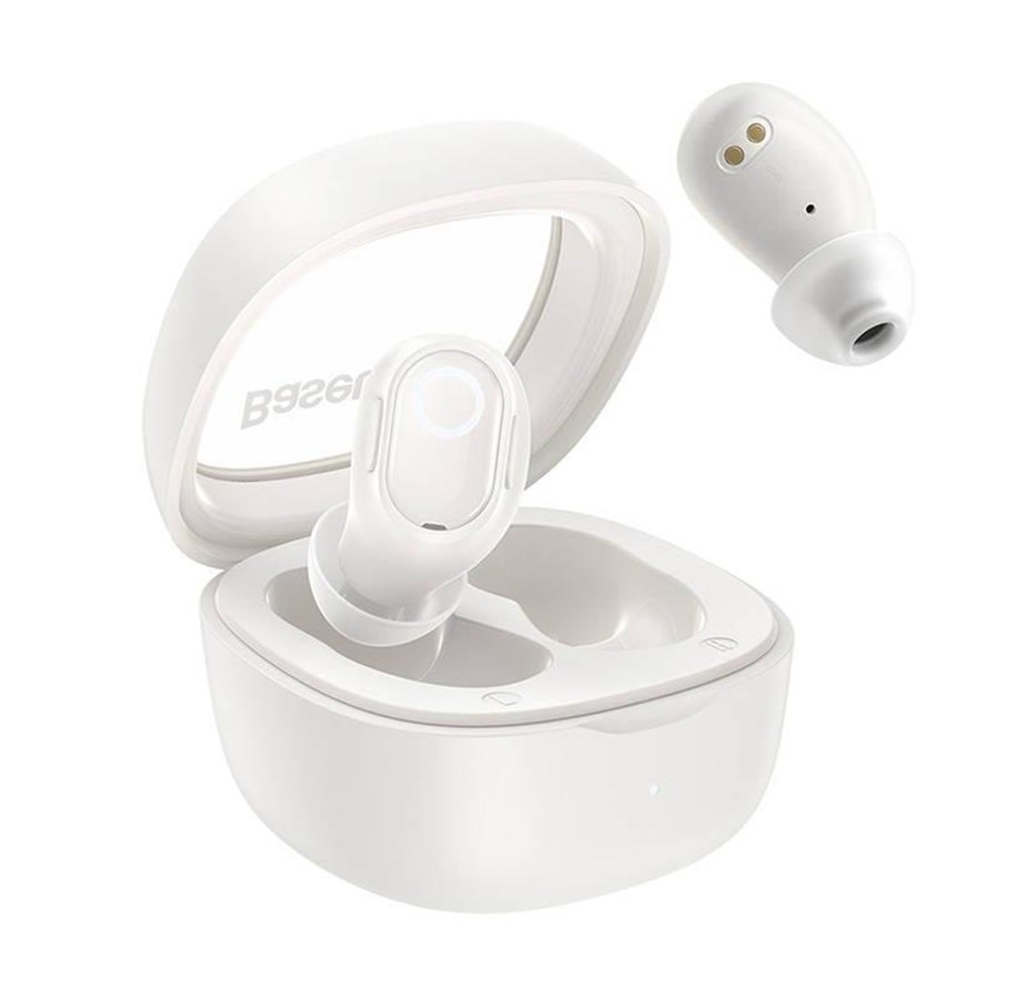 Kopfhörer/Headsets - Baseus Wireless headphones  Bowie WM02 TWS Bluetooth 5.0 (white) - NGTW180002