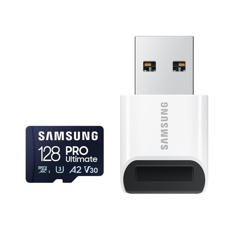 Speicherkarten - Samsung PRO Ultimate microSD with Reader - 200MB/s - 128GB - MB-MY128SB/WW