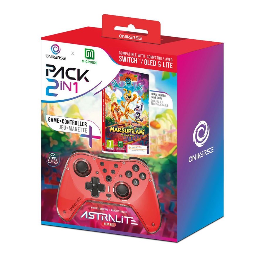 Gaming Zubehör - Oniverse MARSUPILAMI BUNDLE - Wireless Controller - Nintendo Switch - ONICTR2GAM-SWI-MARSU