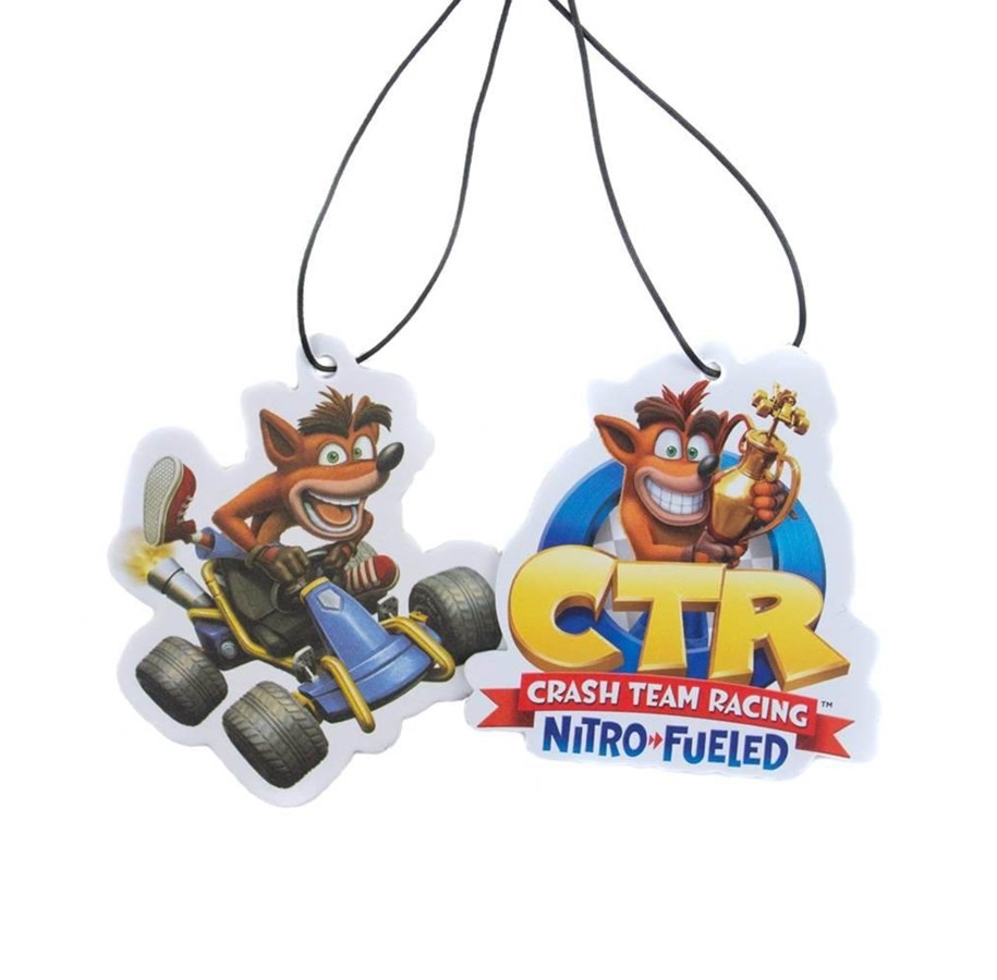 Merchandise - Numskull - Crash Team Racing Car Air Freshener (2 Pack) - 5056280406730