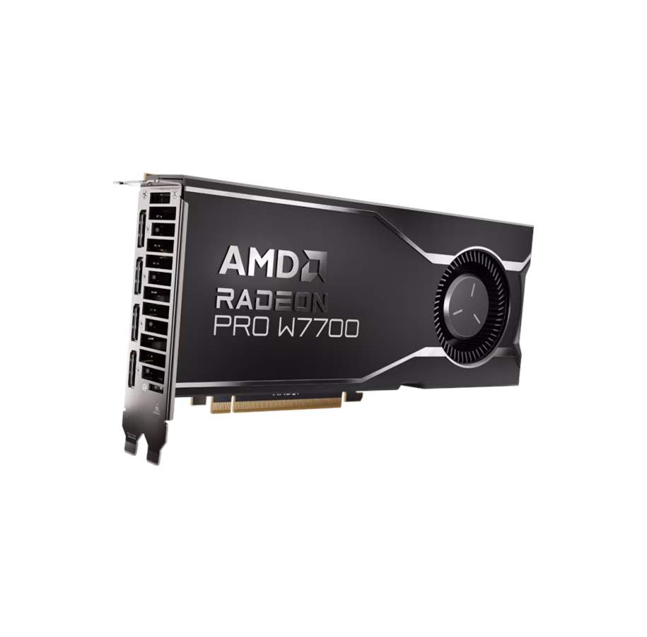Grafikkarte - AMD Radeon Pro W7700 - 16GB GDDR6 RAM - Grafikkarte - 100-300000006