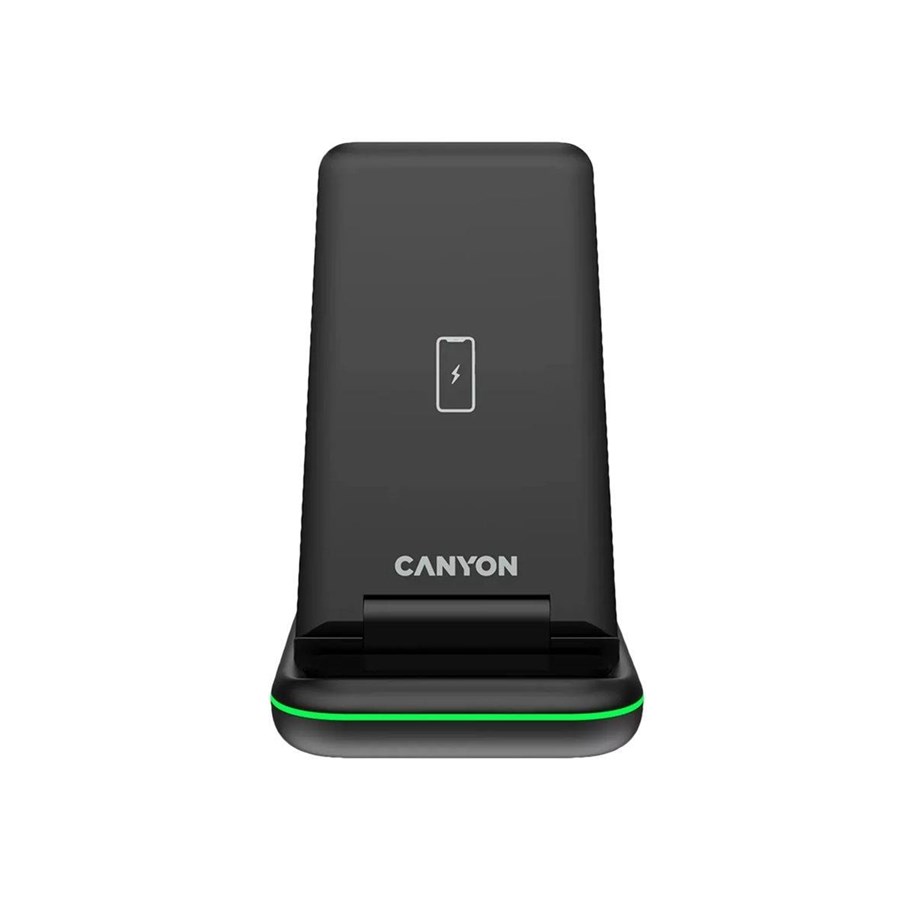 Handys - Adapter und Ladegeräte - Canyon charging stand - 3-in-1 - + AC power adapter - 15 Watt - CNS-WCS304B