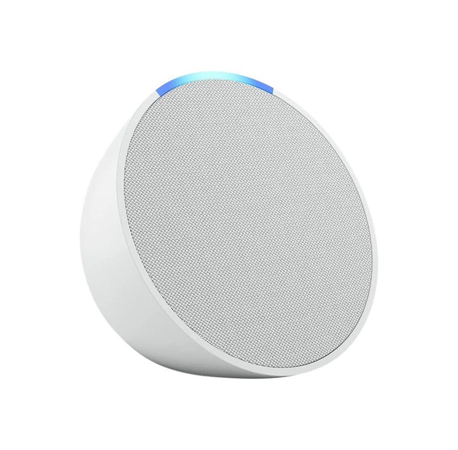 Drahtlose und Multiroom-Lautsprecher - Amazon Echo Pop - Glacier White - B09ZXJSW35