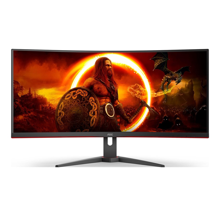 Monitor - 34" AOC CU34G2XE - 3440x1440 (UWQHD) - 144Hz - VA - CU34G2XE/BK