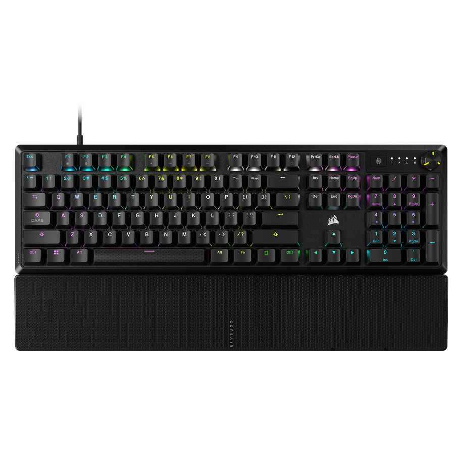 Tastaturen - Corsair K70 CORE RGB Mechanical Gaming Keyboard - Gaming Tastaturen - Nordisch - Schwarz - CH-910981E-ND