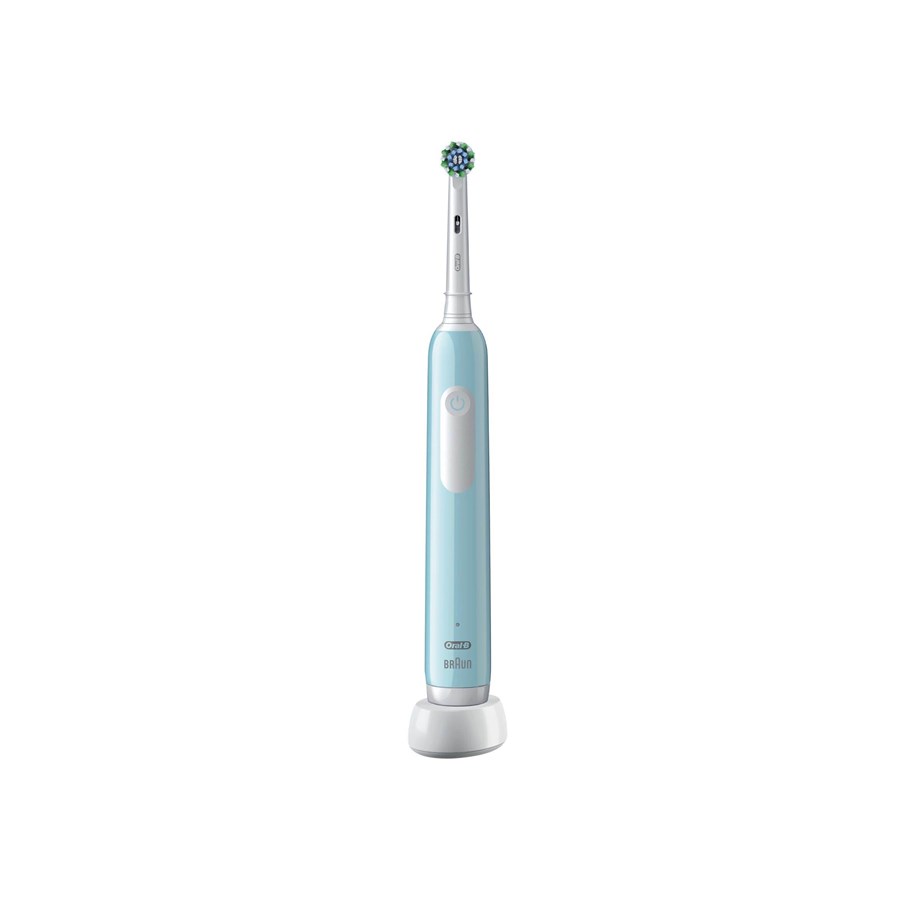 Elektrische Zahnbürsten - Oral-B Elektrische Zahnbürste Pro 1 Travel Edition - tooth brush - blue - 8001090914132
