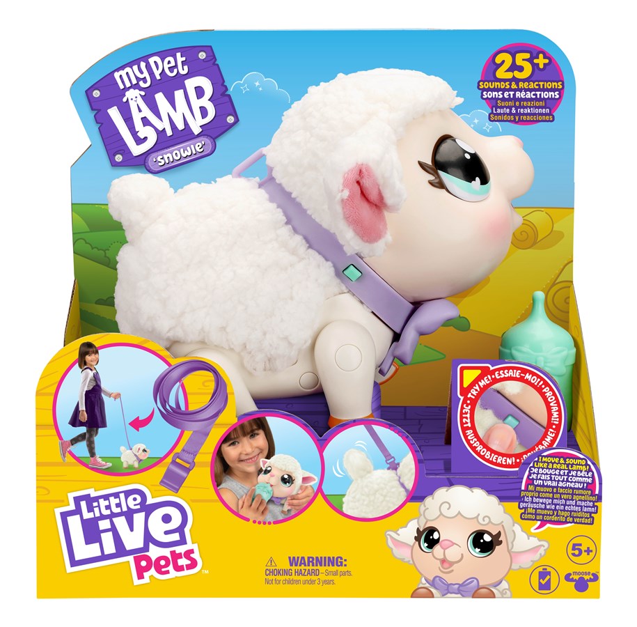 Plush - Little Live Pets My walking lamb - 26476
