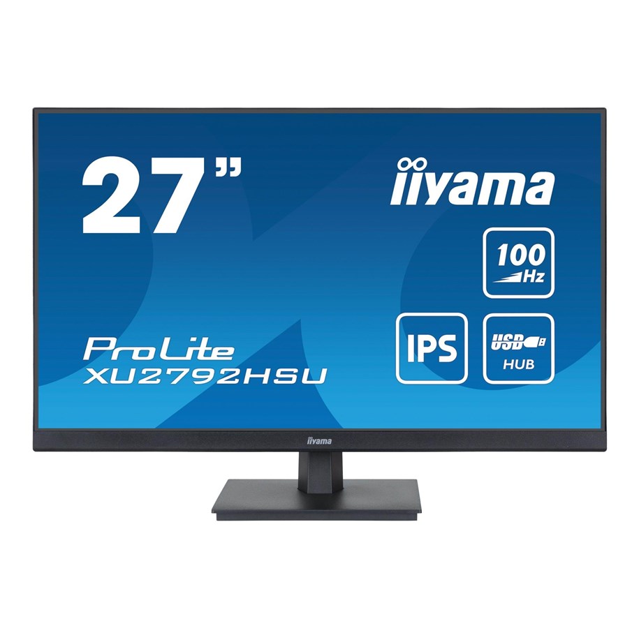 Monitor - 27" iiyama ProLite XU2792HSU-B6 - 1920x1080 - 100Hz - IPS - XU2792HSU-B6
