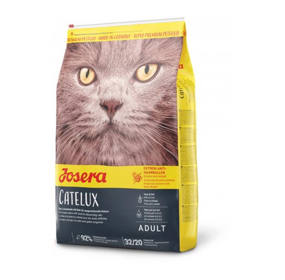 Katzen - JOSERA Catelux cats dry food 2 kg Adult Duck, Poultry - 005462