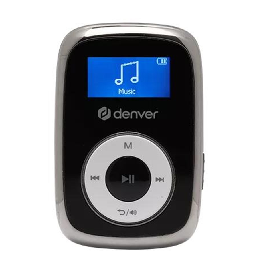 MP3-Player & Zubehör - DENVER MPS-316B - Black - MP3 Spieler 16 GB - MPS-316B