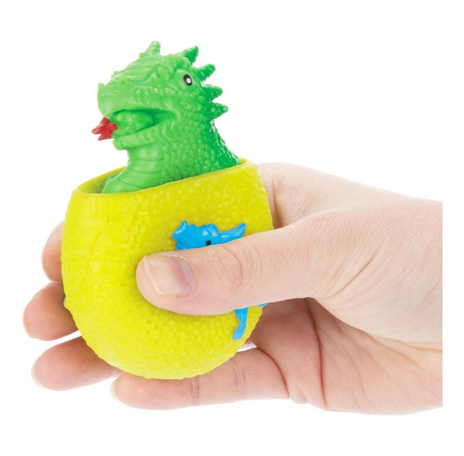Kleine Mitbringsel für Kinder - Toi-Toys Jurassic Revival Squeeze Egg Dino (Assorted) - 35110Z