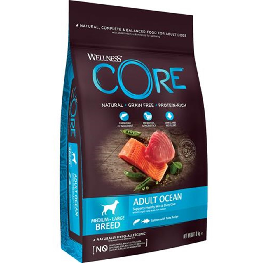 Hunde - CORE Adult Ocean Medium/Large 10 kg - WCH091000