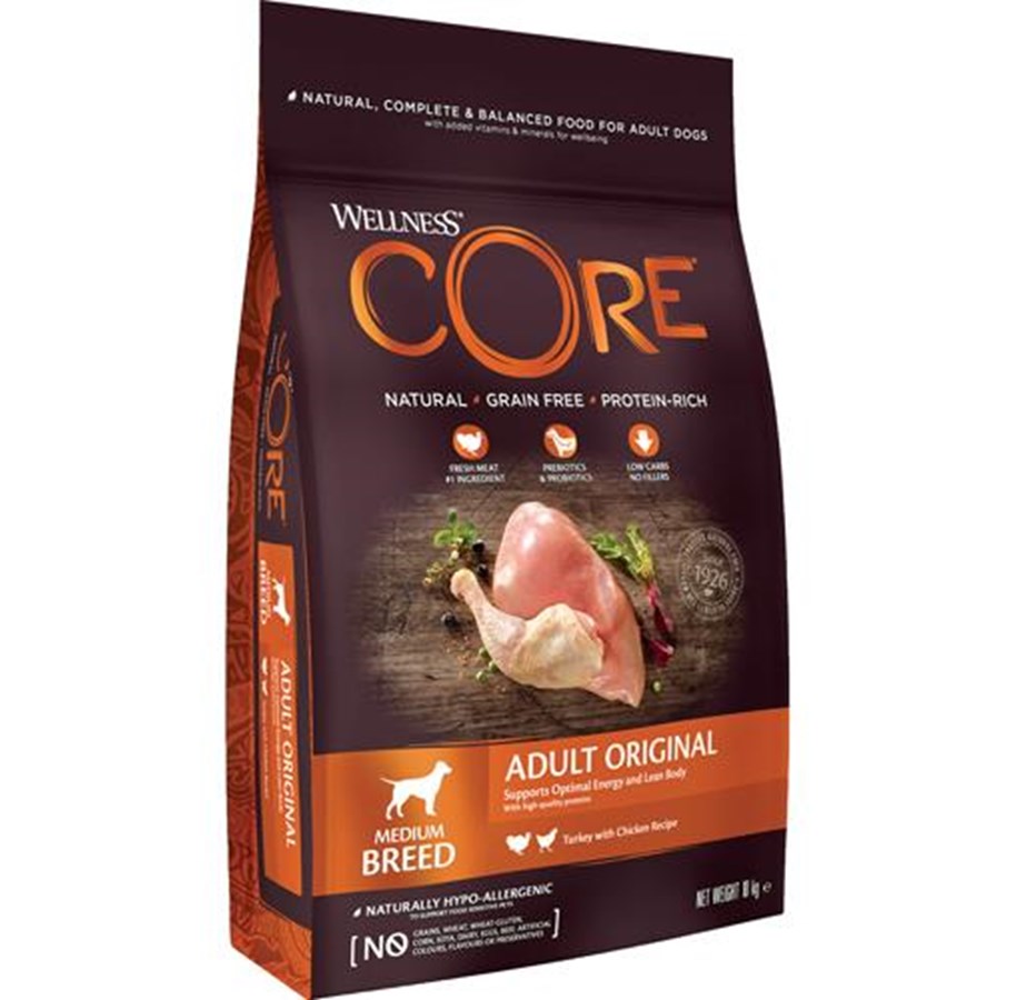 Hunde - CORE Adult Medium Breed Original 10 kg - WCH071000
