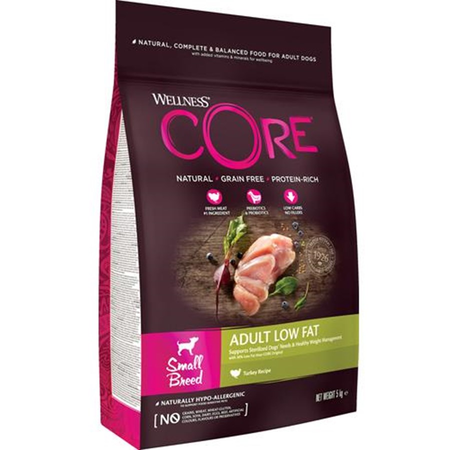 Hunde - CORE Adult Small Breed Low Fat 5 kg - WCH050500
