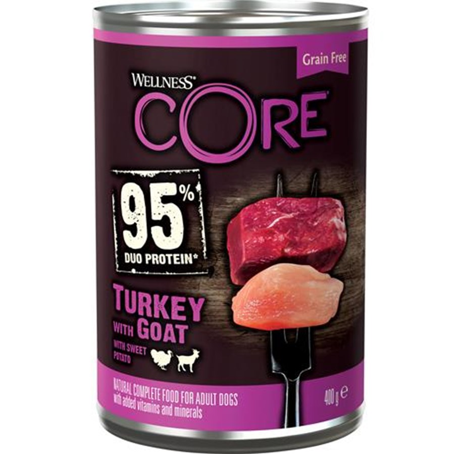 Hunde - CORE 95 Turkey/Goat 400g - WCH350040