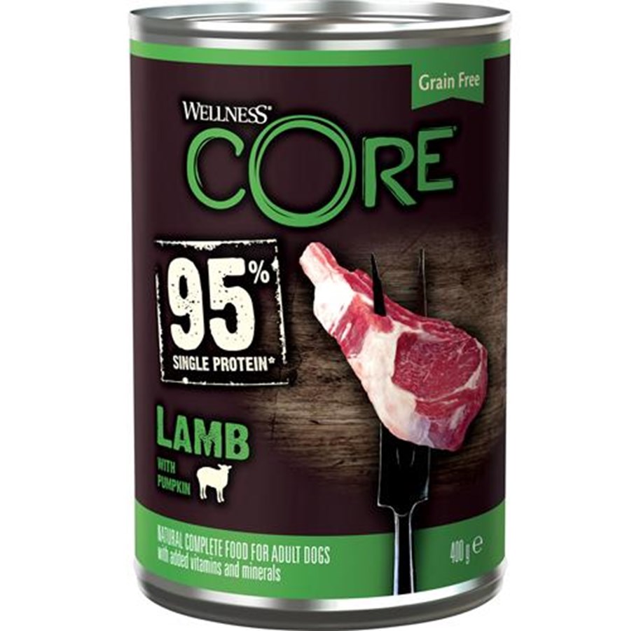 Hunde - CORE 95 Lamb/Pumpkin 400g - WCH330040