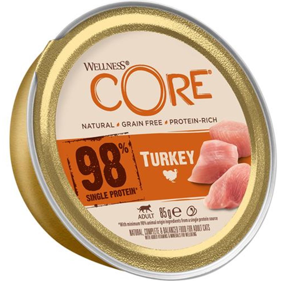 Katzen - CORE Cat 98 Turkey Recipe 85 g - WCK3200085
