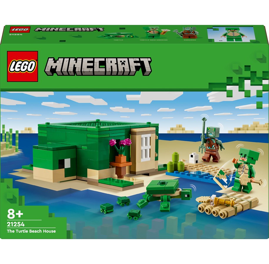 LEGO®  - LEGO Minecraft 21254 Das Schildkrötenstrandhaus - 21254