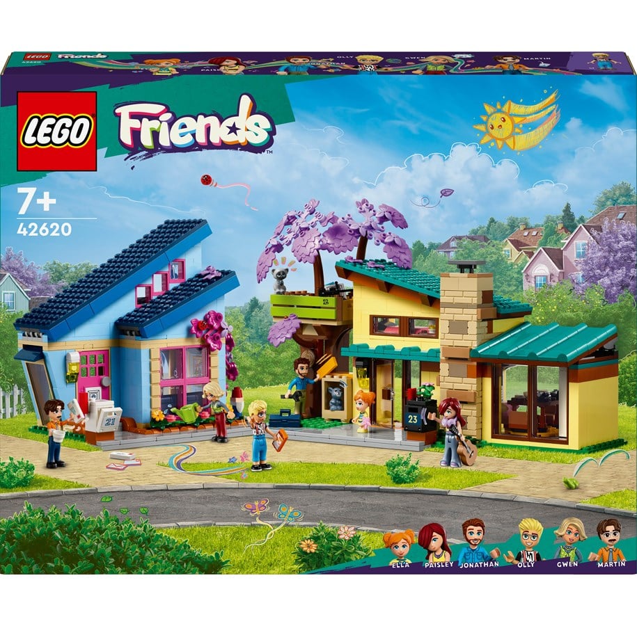 LEGO®  - LEGO Friends 42620 Ollys und Paisleys Familien Haus - 42620