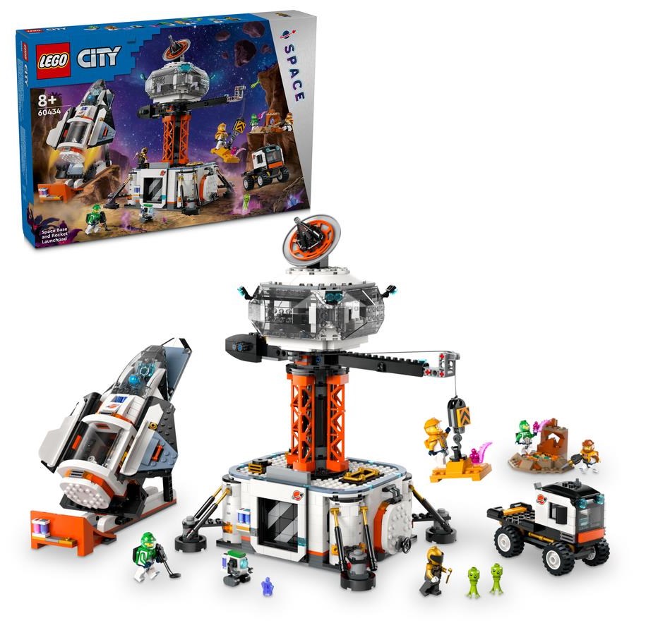 LEGO®  - LEGO City 60434 Raumbasis mit Startrampe - 60434