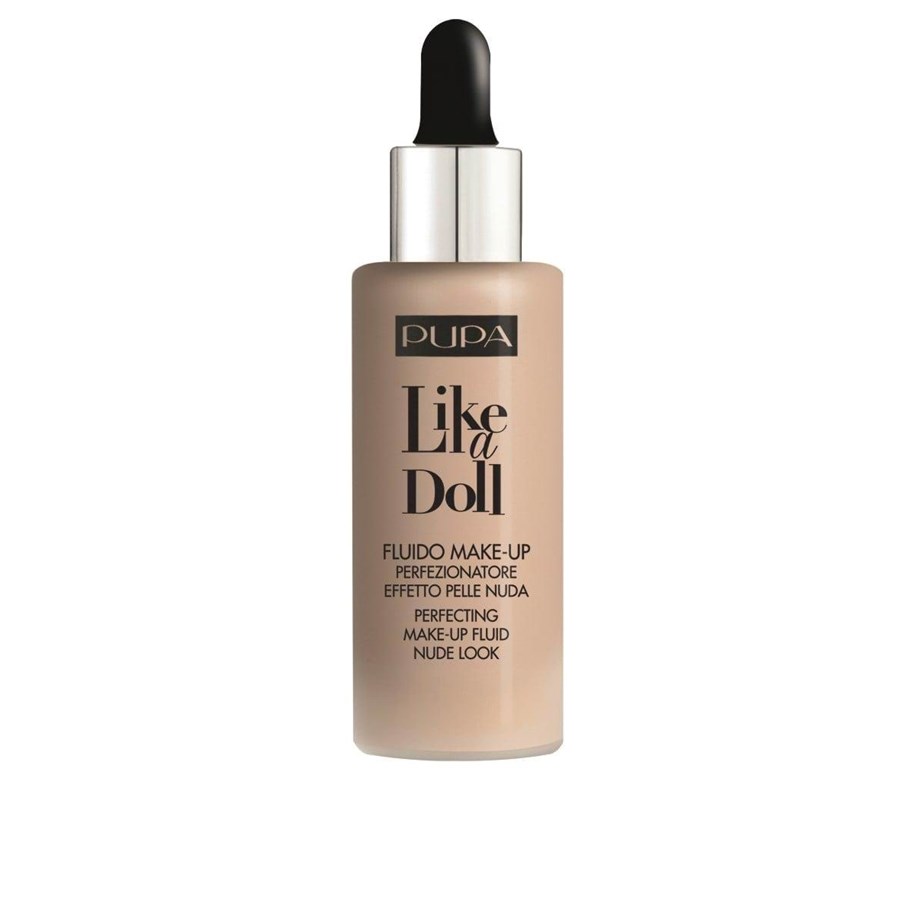 Make-Up - PUPA Milano Like A Doll Perfecting Make-Up Fluid 010 Porcelain 30 ml - 8011607222391