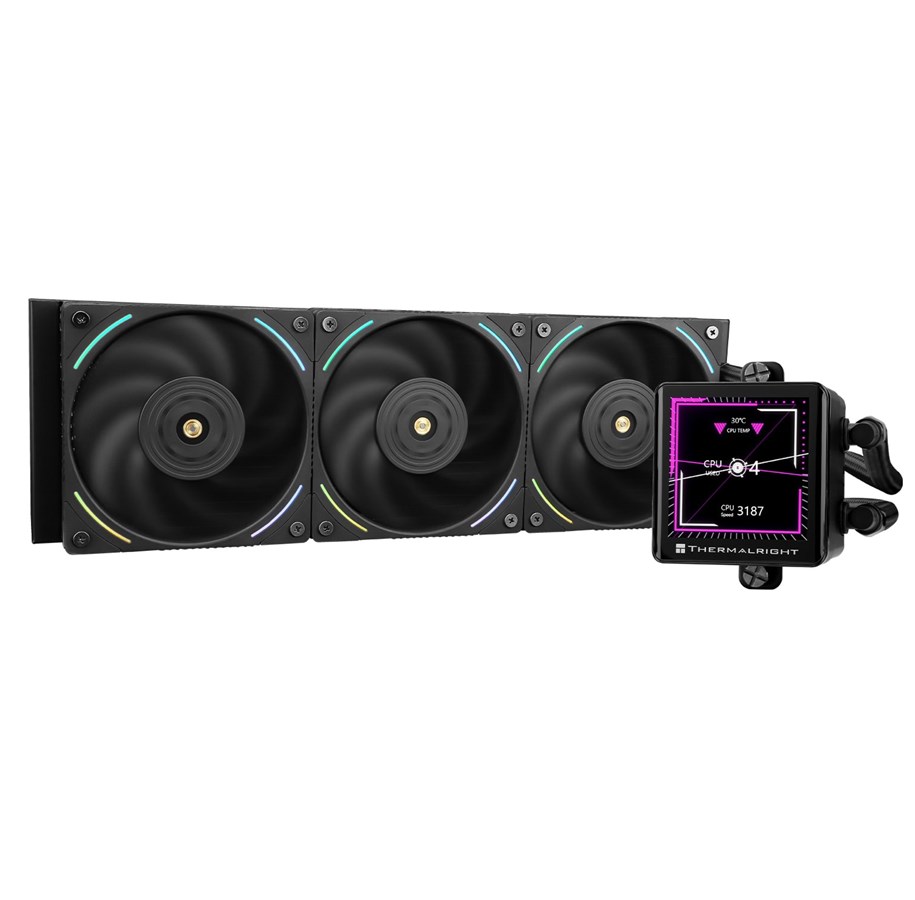 CPU Kühler - Thermalright Frozen Vision 360 Black - CPU-Wasserkühlung - Max 27 dBA - Frozen Vision 360 Black