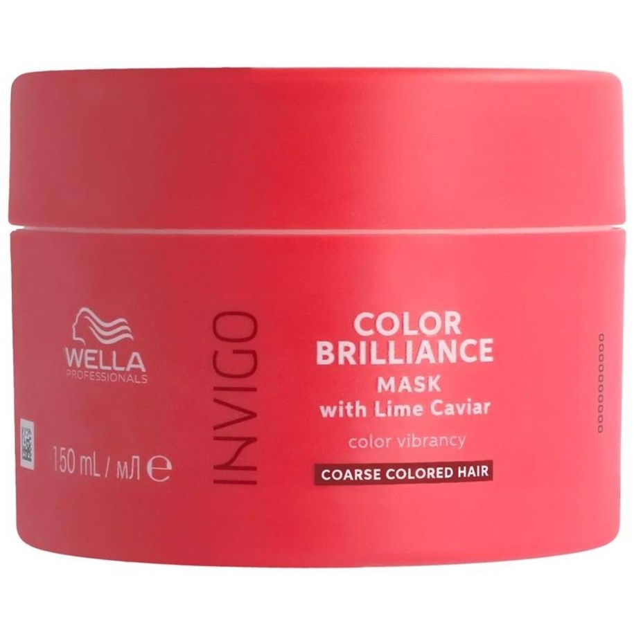 Haircare - Wella Invigo Color Brilliance Vibrant Color Mask For Thick Hair 150 ml - 4064666316291