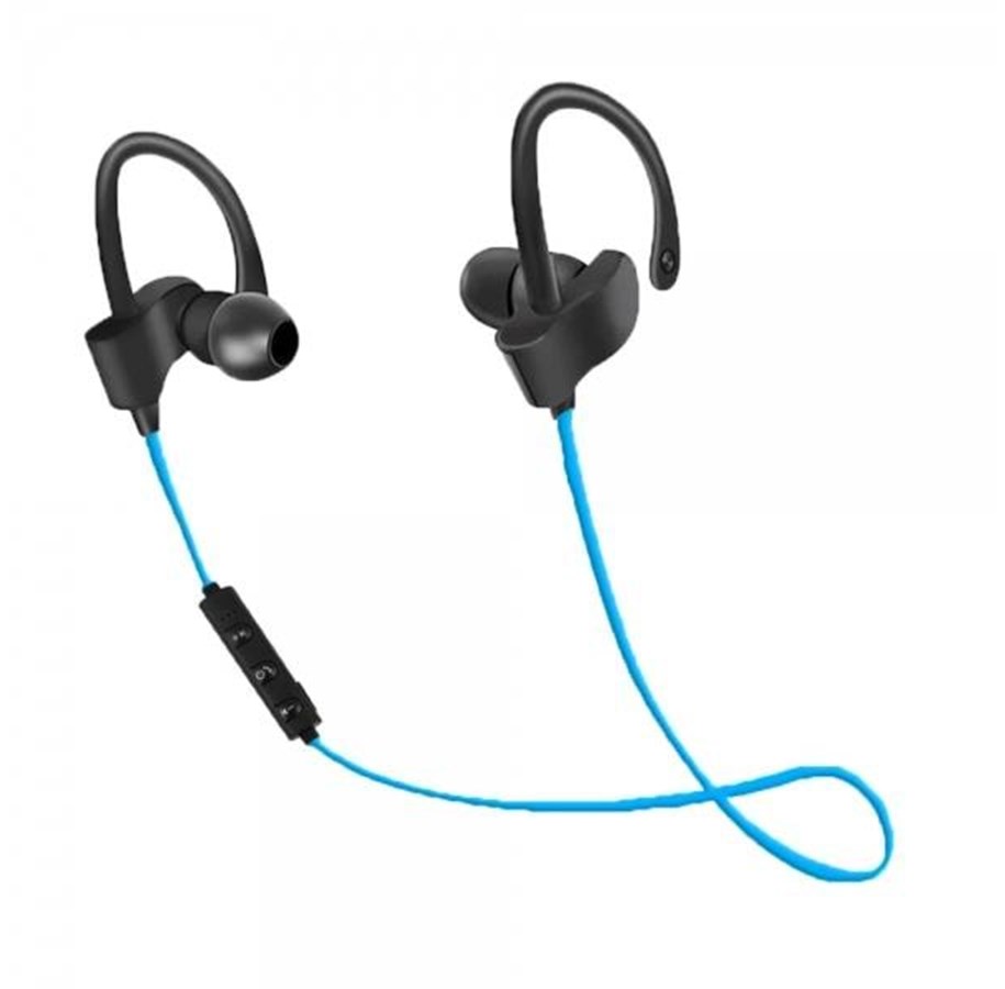 Kopfhörer/Headsets - Esperanza WIRELESS SPORT HEADPHONES EH188 BLACK AND BLUE - EH188B - 5901299941379