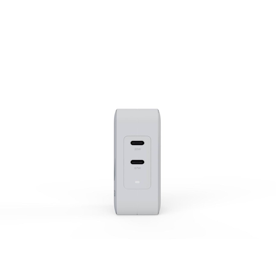 Handys - Adapter und Ladegeräte - Xtorm 67W GaN-Ultra Travel Charger/USB-C PD Cable White - XVC2067