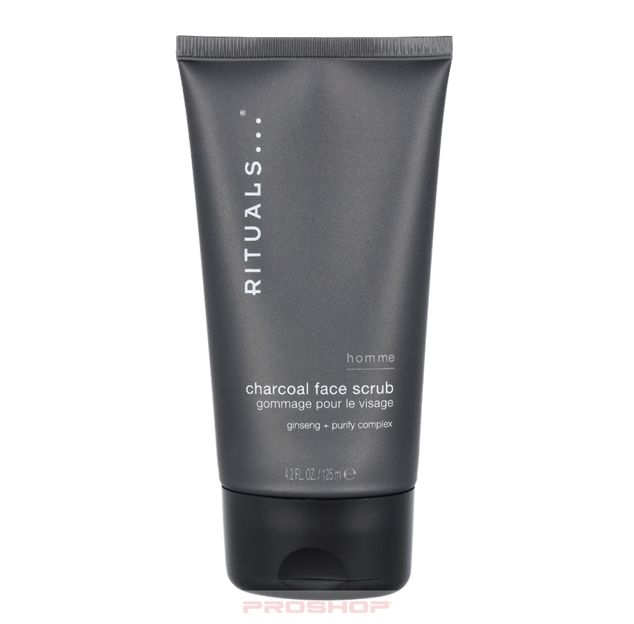 Gesichtspflege - Rituals Homme Charcoal Face Scrub 125 ml - 8719134164183