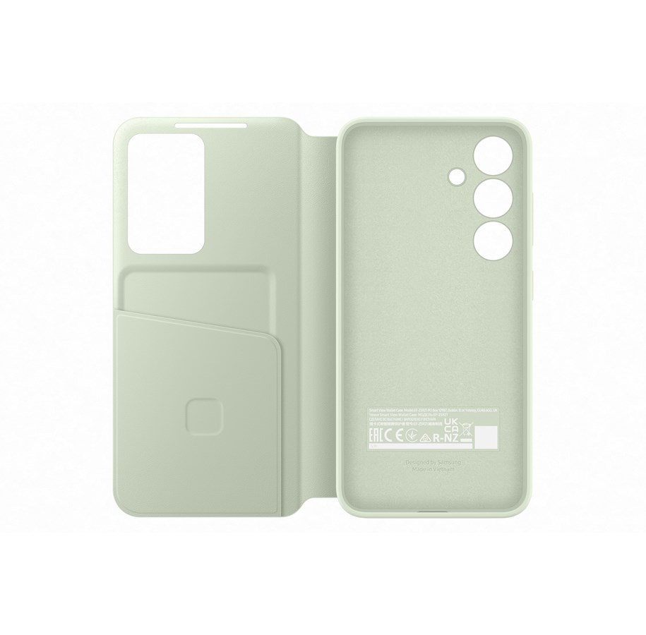 Handys - Cover & Cases - Samsung Galaxy S24 Smart View Wallet Case - Light Green - EF-ZS921CGEGWW