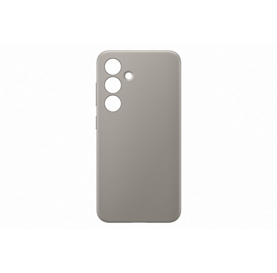 Handys - Cover & Cases - Samsung Galaxy S24 Vegan Leather Case - Taupe - GP-FPS921HCAAW