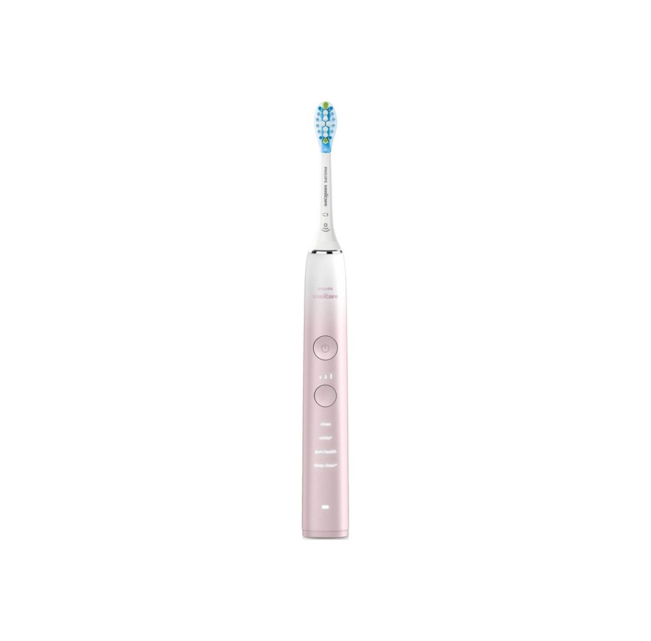 Elektrische Zahnbürsten - Philips Elektrische Zahnbürste Sonicare DiamondClean 9000 HX9911 - tooth brush - silk pink to white gradient - HX9911/84