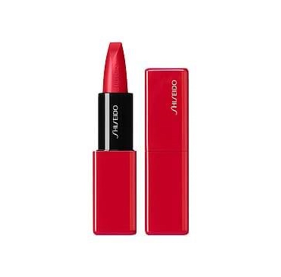 Make-Up - Shiseido Technosatin Gel Lipstick 416 Red Shift - 729238180611