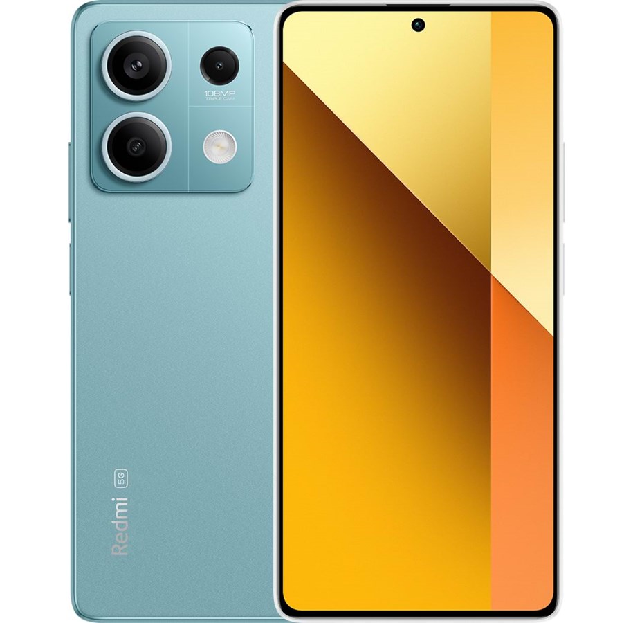 Handys & Smartphones - Xiaomi Redmi Note 13 5G 128GB/6GB - Ocean Teal *DEMO* - MZB0FPGEU